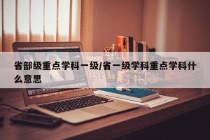 省部级重点学科一级/省一级学科重点学科什么意思